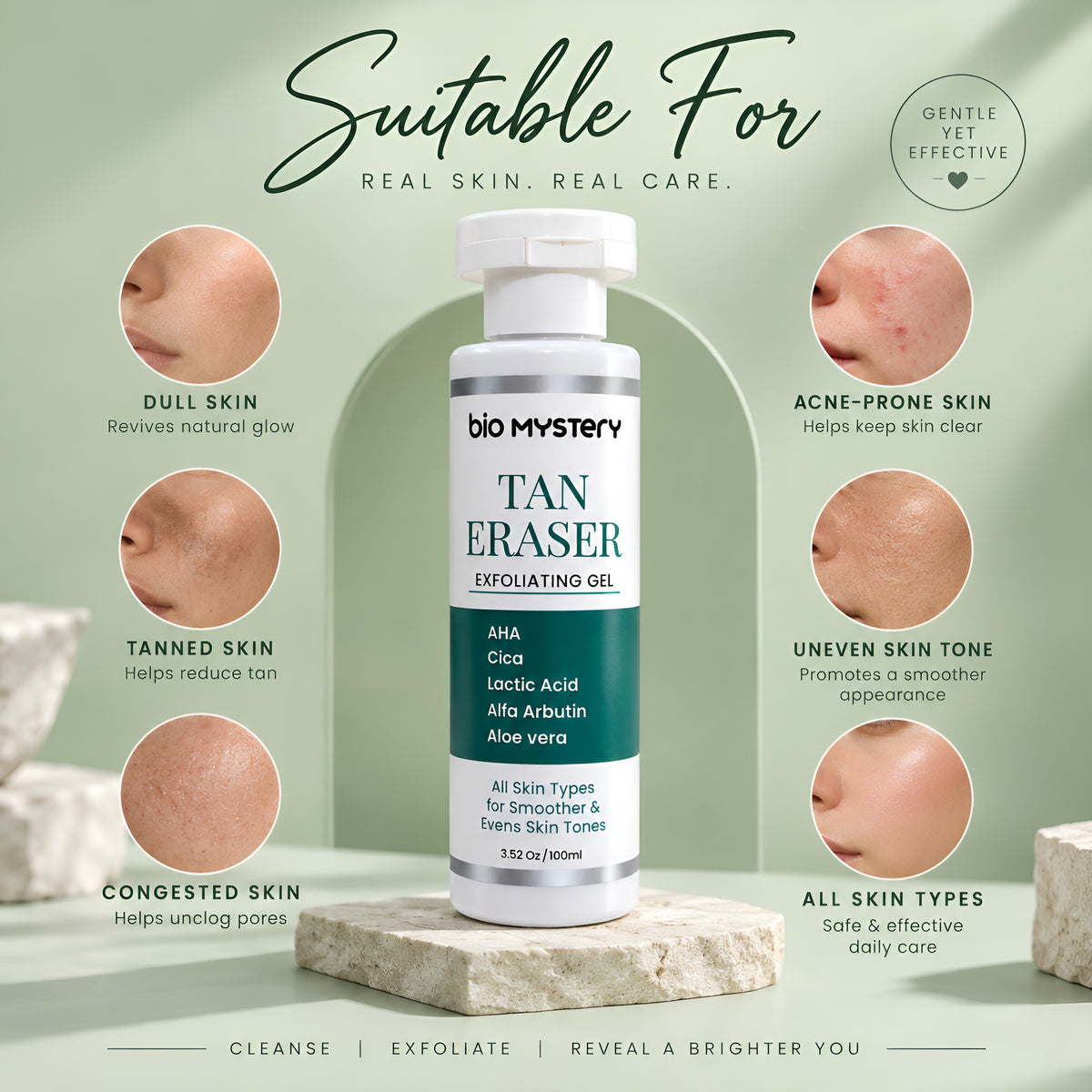 Tan Eraser Exfoliating Gel – 100ml