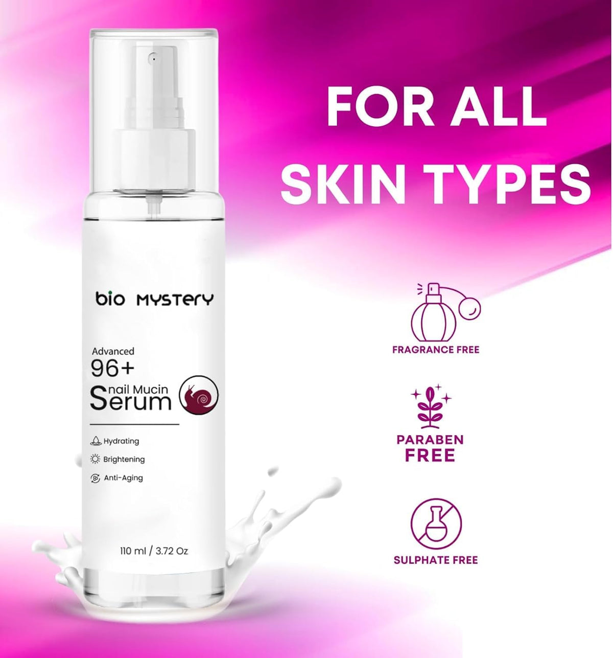 Advanced 96+ Snail Mucin Serum
