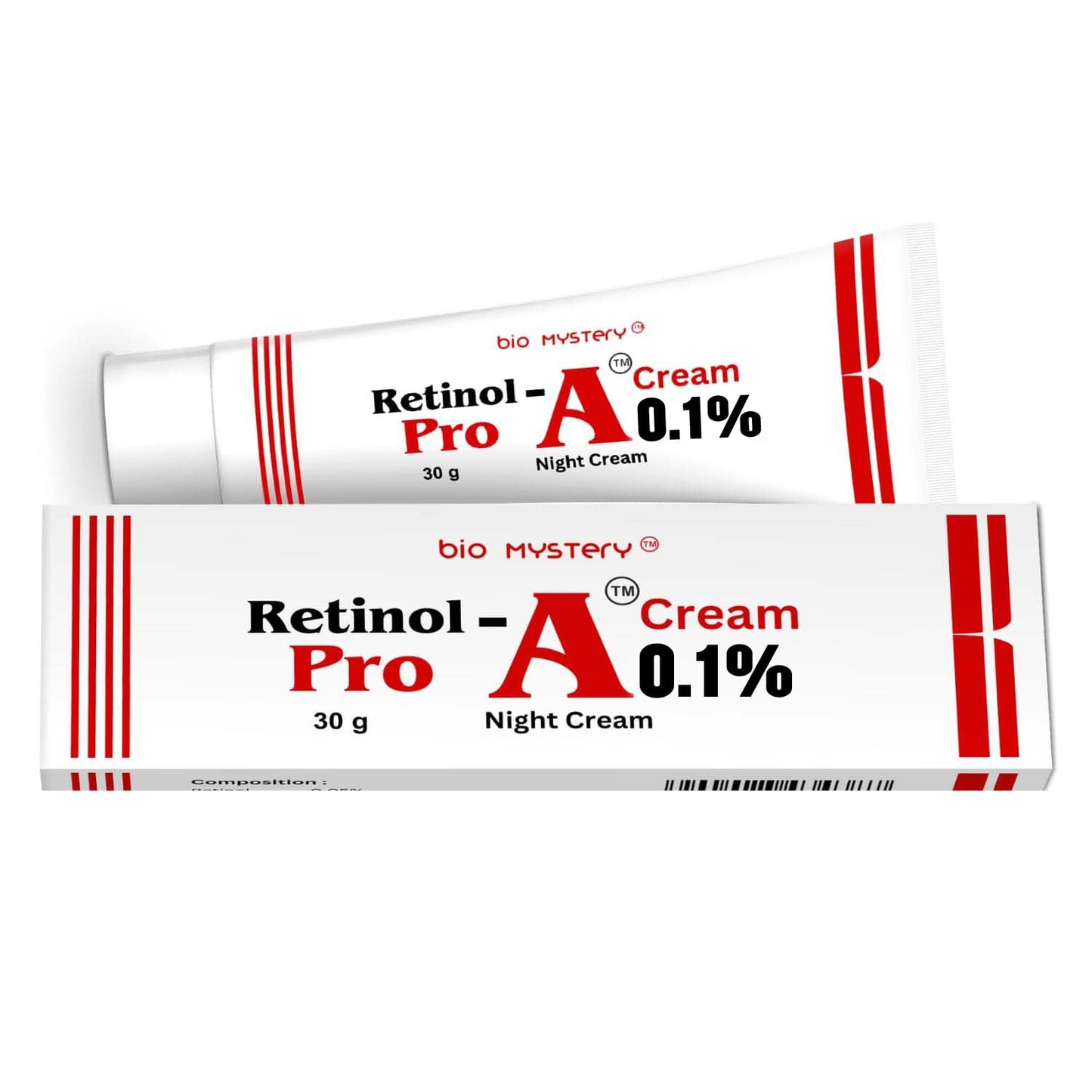 Retinol Pro Night Cream 0.1% 30 Gram