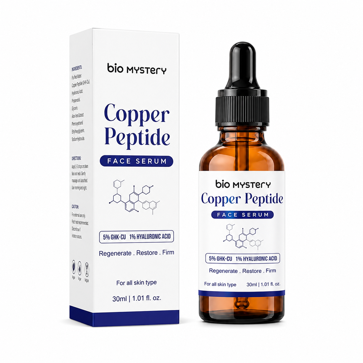 Copper Peptide Face Serum – 30ml