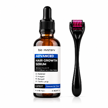 Advanced Hair Growth Serum With Derma Roller 0.5 mm
