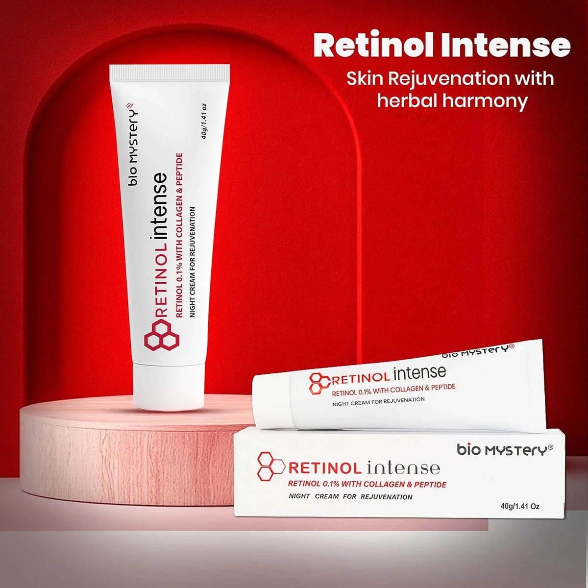 Retinol Intense Cream 0.1% is Your Ultimate Nighttime Skincare Solution ( 40g )