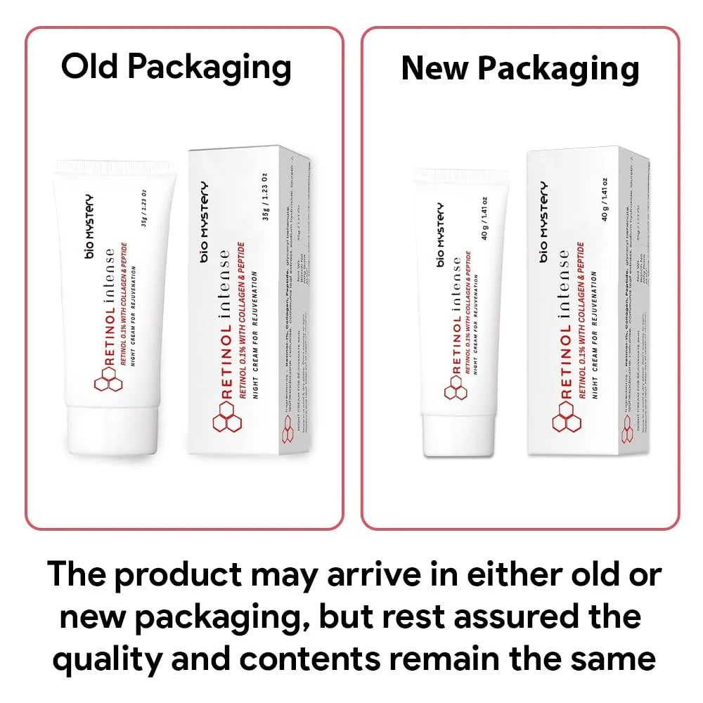 Retinol Intense Cream 0.1% is Your Ultimate Nighttime Skincare Solution ( 40g )